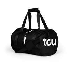 Load image into Gallery viewer, TCU Logo Black Gym Bag
