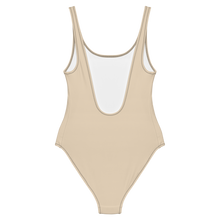 Load image into Gallery viewer, Dreams Work Logo Bodysuit - Nude/White