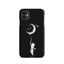 Load image into Gallery viewer, TCU Logo Black iPhone Case