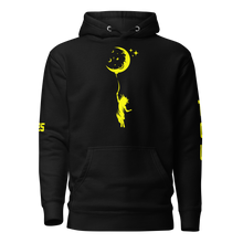 Load image into Gallery viewer, #25 Dreams Work Logo Hoodie - Black/Yellow