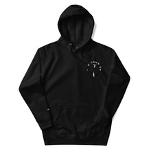 Load image into Gallery viewer, TCU Dreams Work Embroidered Hoodie - Black/White