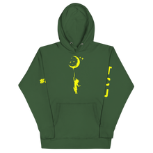 Load image into Gallery viewer, #25 Dreams Work Logo Hoodie - Green/Yellow