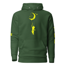 Load image into Gallery viewer, #25 Dreams Work Logo Hoodie - Green/Yellow