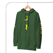 Load image into Gallery viewer, #25 Dreams Work Logo Hoodie - Green/Yellow