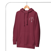 Load image into Gallery viewer, TCU Dreams Work Embroidered Hoodie - Maroon/White