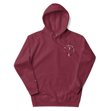 Load image into Gallery viewer, TCU Dreams Work Embroidered Hoodie - Maroon/White