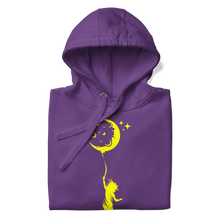 Load image into Gallery viewer, #25 Dreams Work Logo Hoodie - Purple/Yellow