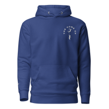 Load image into Gallery viewer, TCU Dreams Work Embroidered Hoodie - Blue/White