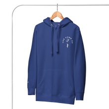 Load image into Gallery viewer, TCU Dreams Work Embroidered Hoodie - Blue/White