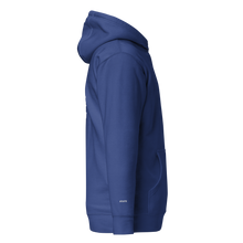 Load image into Gallery viewer, TCU Dreams Work Embroidered Hoodie - Blue/White