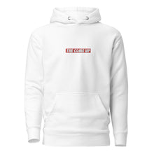 Load image into Gallery viewer, TCU Box Logo Hoodie - White/Red