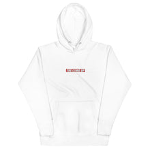 Load image into Gallery viewer, TCU Box Logo Hoodie - White/Red