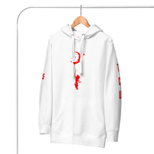 Load image into Gallery viewer, #25 Dreams Work TCU Hoodie - White/Red