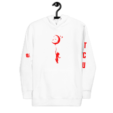 Load image into Gallery viewer, #25 Dreams Work TCU Hoodie - White/Red