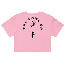 Load image into Gallery viewer, TCU Script Crop Top - Pink/Black