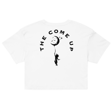 Load image into Gallery viewer, TCU Script Crop Top - White/Black