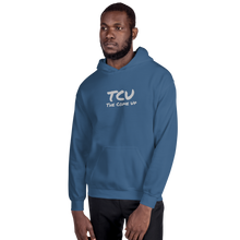 Load image into Gallery viewer, Permanent TCU The Come Up Logo Hoodie - White/White