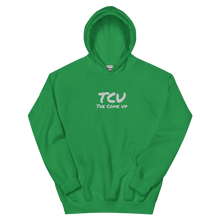 Load image into Gallery viewer, Permanent TCU The Come Up Logo Hoodie - White/White