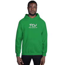 Load image into Gallery viewer, Permanent TCU The Come Up Logo Hoodie - White/White