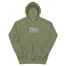 Load image into Gallery viewer, Permanent TCU The Come Up Logo Hoodie - White/White