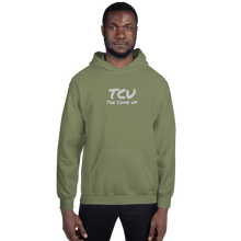 Load image into Gallery viewer, Permanent TCU The Come Up Logo Hoodie - White/White