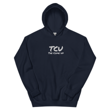 Load image into Gallery viewer, Permanent TCU The Come Up Logo Hoodie - White/White