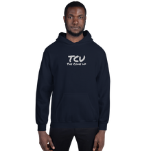 Load image into Gallery viewer, Permanent TCU The Come Up Logo Hoodie - White/White