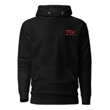 Load image into Gallery viewer, Permanent TCU The Come Up Logo Hoodie - Red/Red