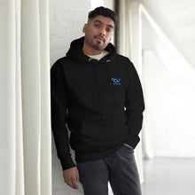 Load image into Gallery viewer, Permanent TCU The Come Up Logo Hoodie - Blue/Blue