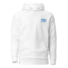 Load image into Gallery viewer, Permanent TCU The Come Up Logo Hoodie - Blue/Blue